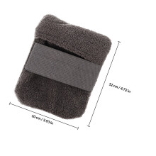 2St Grote Sand Remover Mitts Met Handige Zandopvang Grijs