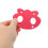 2St Skateboard Hardware Antisinking Aluminiumlegering Rood 7