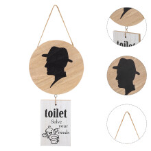 1Multipurpose Toiletbord - Helder Signage Voor Wc-Deuren