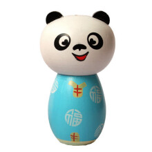 Niedliche Cartoon Panda Zahnstocher Patrone Tragbare Holz Zahnstocher Aufbewahrung Box BehäLter Haushalt KüChe Produkte C