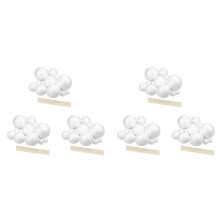 6X Sonnensystem-Projektkit, PlanetModel Crafts 14 Polystyrolkugeln Unterschiedlicher GrößE für Schulwissenschaftliche Projekte