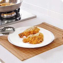100 Stuks Siliconen Oliepapier Bakstoompapier 11 Inch Aluminiumfolie Rond Olie- en Waterbestendig Barbecue Ovencake