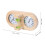 Sauna Thermometer En Hygrometer Met Hout En Zandloper Timer 2