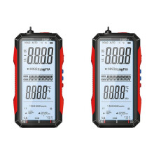 2X Digitales Multimeter 6000 Counts True AC/ Amperemeter Voltmeter Auto Temperatur Ohm Hz Kapazität Diode NCV Meter