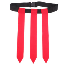 1X Sportieve Nylon Flag Football Riem Rood Verstelbaar Voor Tieners