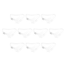 5Paren Transparante Afneembare Schoenbanden Tpu