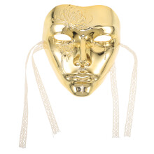 Volledig Gezicht Steampunk Masker Gouden Decoratie Feest