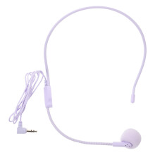 Draadgebonden Instrument Microfoon Met Comfortabele Pasvorm, Lavendel