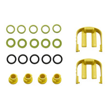 O-Ring per Lancia Tubo Ugello O-Ring di Ricambio,C Giallo Clip di Ricambio Connettore per K3 K7 Parti A