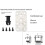 For  A1/A1  Heating Assembly Ceramic Insulation Block Kit Hotend Heat Mounting for  H2D Left Base 7