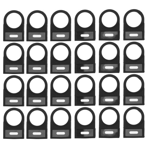 100St Plastic Knop Schakelbord Met Indicator En Label Voor Auto