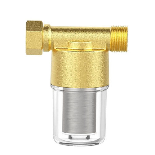 3X Messing Sedimentfilter, Herbruikbaar Sedimentwaterfilter, Inline Wasmachinefilter voor Wasmachine, Douche, Tuinslang 2
