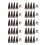 Furniture Box Rotatable Folding Lid Support Hinge Bronze Tone 40Pcs 1