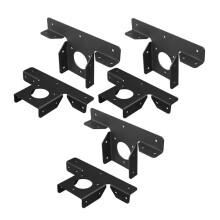 6 Stuks Heavy-Duty Pergola-Hoekbeugels, Verlengstuk, 3-Weg T-Beugels voor 4 X 4 Paalbeugels, Pergola-Paviljoenset