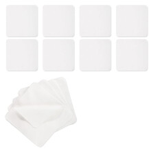 20pcs Chamois Cloths, 3.9x3.9 Inch Pottery Tools Chamois Soft Chamois Cleaning Cloth Pottery Chamois Pottery Tools