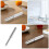 7St Uitschuifbare Toiletpapier Rolhouder Vervangingsstang Van Plastic 5