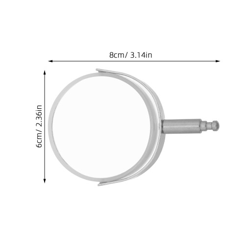 1Microscoop Concave Reflectormirror Ijzeren Draaibare Spiegel 1