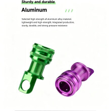 Folding Bike Pedal Adapter Quick Release Buckle Bicycle Aluminum Alloy QR Pedal Portable Mounting Holder for C