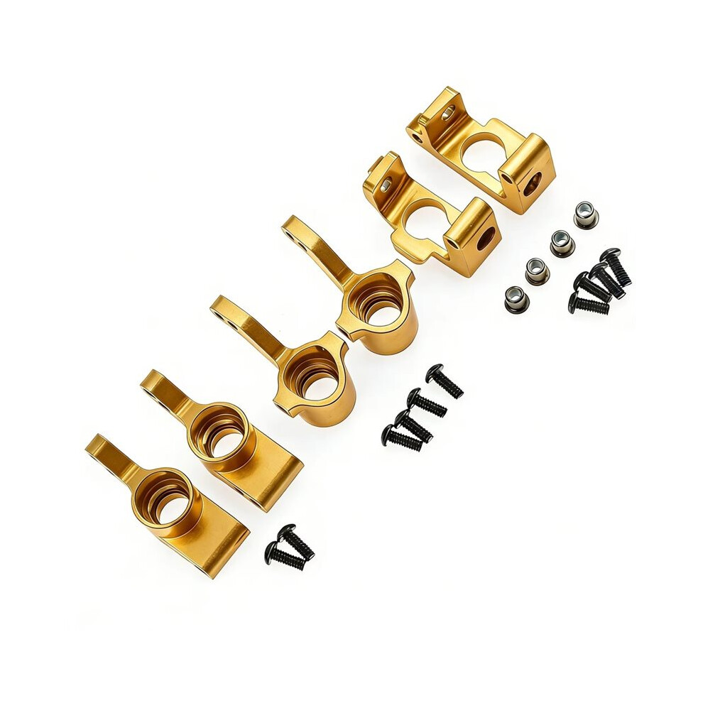 Metal Steering Cup Caster Block Hub Carrier Set For Hpi Ken Block Wr8 Flux 1/10 Scale Rc Car Upgrade Parts Parts B 6031819206707