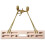 Hangboard Rock Climbing Training Board Finger Strength Grip Exerciser Portable Pull  Equipment Home Gym Accessories 1