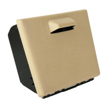 Porta Bicchieri per Auto In Plancia per F250 F350 F450 F550 Super Duty 2008-2016 (Beige) 8C3Z2513562AE