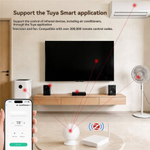 Tuya Zigbee  IR Remote Control USB-C Rechargeable Universal for Air Conditioner TV Controller App Voice-Controlled
