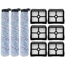 Accessoires D'Aspirateur Robot Compatibles avec pour Atvel F16 / F16 Pro, Accessoires de Brosse Ă Rouleau Hepa Filter pour Mamibot Flomo 1