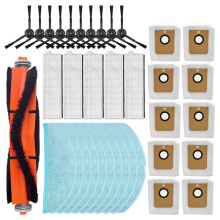 Compatible for Homerun Series 7000 XU7100/ 01 XU7100/ 02 Side Brush HEPA Filter Mop Dust Bag Accessories(41pcs)