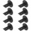 4pcs Stair Handrail Bracket, Suitable for Square Handrails, Wall-Mounted Handrail Support Bracket, Ideal for Staircases 1