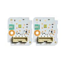 2Pcs Front LED Module Chip PCB Board for 4008 5008 17-20 LED Daytime Running Lights Source Panel Chip