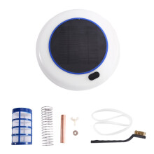 Solar Pool Ionizer Floating Lights Copper Silver Ion Swimming Pool Purifier/Filter RGB Color Changing Light