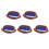 Medidor de Voltagem Digital  LED 0,28 Polegadas  0-100V Testador de Voltagem para Carro Moto Detector LED Azul 5 Peças 2