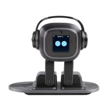 EMO AI Robot Wielojęzyczny Inteligentny Czat, Interaktywny Asystent, Tańczący Robot, Towarzysz Biurkowy, Prezent Zabawka Biurkowa