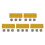 5pcs for Wonder Swan Color Menu Button DIY Power Button Replacement for Console Repair and Customization Menu Button 1