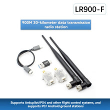 MicoAir 900M 30KM Hochleistungs-Drohnen-RTK-Datenübertragungsradio Langstrecken-Telemetriemodul Ersetzt RFD900 P900 LR900-F