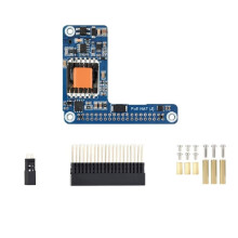 PoE/PoE+ HAT (J) Providing Both Network and Power Supply in One Ethernet Cable for Raspberry Pi 5/cm 5 Without Housing