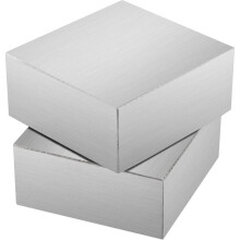 2 Stück Stahlbankblock 2-1/2 X 2-1/2 Zoll, Quadratischer Flacher Amboss-Juwelierwerkzeug Metallbankblock für die Schmuckherstellung