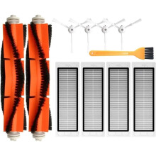 Compatible with 1S, Rockrobo Vacuum V1,for S4 S5 S6, SDJQR01RR, SDJQR02RR Spare Parts Main Side Brush Hepa Filter