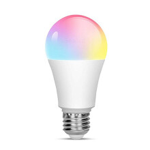 4 Pezzi Lampadina WiFi E27 Tuya , 18W RGBCW Lampada LED Dimmerabile Compatibile con Alexa, Luce A Controllo Vocale Ad Alta Efficienza