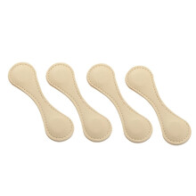 4PCS Magnetic Pants Hem Clip Invisible Trouser Cuff Fastener Clip Sleeve Tool for Clothing Belts Pants Jeans Beige