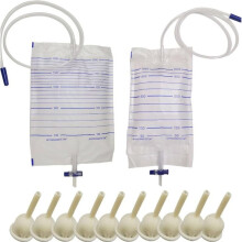 12 Stuks Mannen Externe Katheter Medisch Gesteriliseerde Latex Katheter Incontinentie Urine Katheter Urineverzamelaar Oudere 35MM