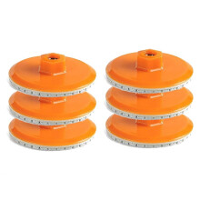 6pcs 80mm 3Inch M10 Polishing Pad 150 Polishing Pad for Marble Stone Grinding Polishing
