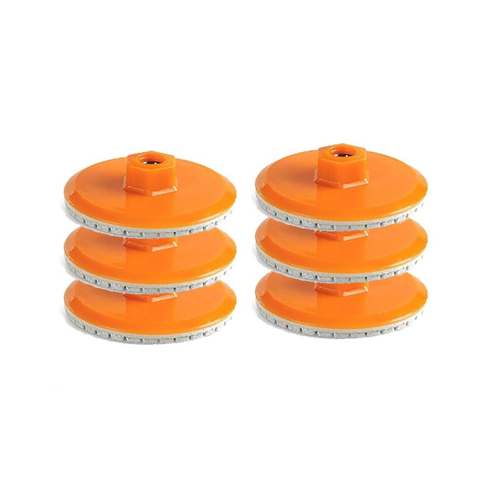 6Pcs 80Mm 3Inch M10 Polishing Pad 150 Polishing Pad For Marble Stone Grinding Polishing 6032320173526
