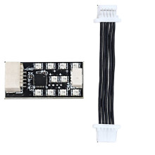 Części Gimbala PTZ Bezszczotkowego 2S, Programowalna Taśma LED, Wskaźnik Stanu, Kabel Adaptera USB do Taśmy LED FPV