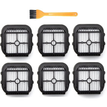 6PCS Filtres pour Aspirateur à Sec et à Humide pour Laresar S7 Pro Remplacement, Accessoire D'Aspirateur Lavable et Réutilisable