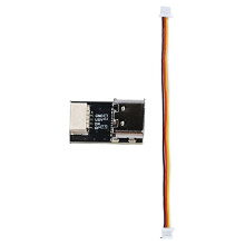 2S Borstelloze PTZ Gimbal Onderdelen Programmeerbare Lichtstrip LED Statusindicator USB Adapterkabel voor FPV USB-Kabel