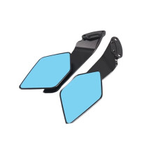 Motorcycle Adjustable Rotate Sports Winglet Wing Stealth Mirror for ZX10R ZX-10R ZX10RR 2019-2025