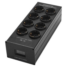 TP80 Power Filter Socket Noise Reduction Overload Protection Voltage Display Function Audio Amplifier EU Plug Board