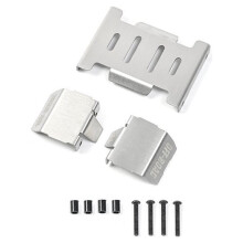 D1RC RCRFC 1/10 Rainforest Tank Shield Metal Armor Chassis Armor Accessories