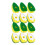 12 Pcs Dish Wand Refills Sponge  with Hole,Non Scratch Dishwand Refill Heavy Duty Replacement ,Soap Control 1
